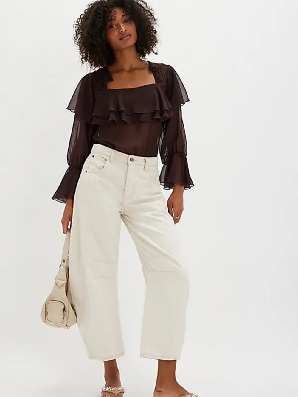 NWOT Free People Give Me Drama Bodysuit